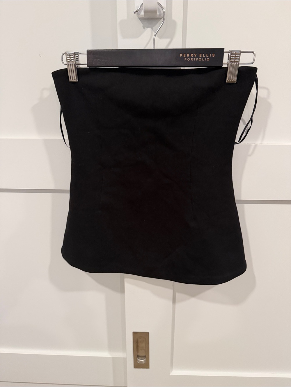 Zara Black Strapless Top